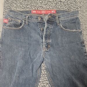 Parasuco Men's Relaxed Denim Jeans in Washed Blue